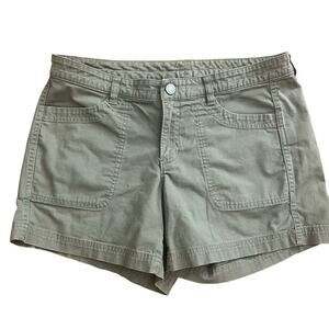 The North Face Hiking Shorts Women's Army Green Size 10